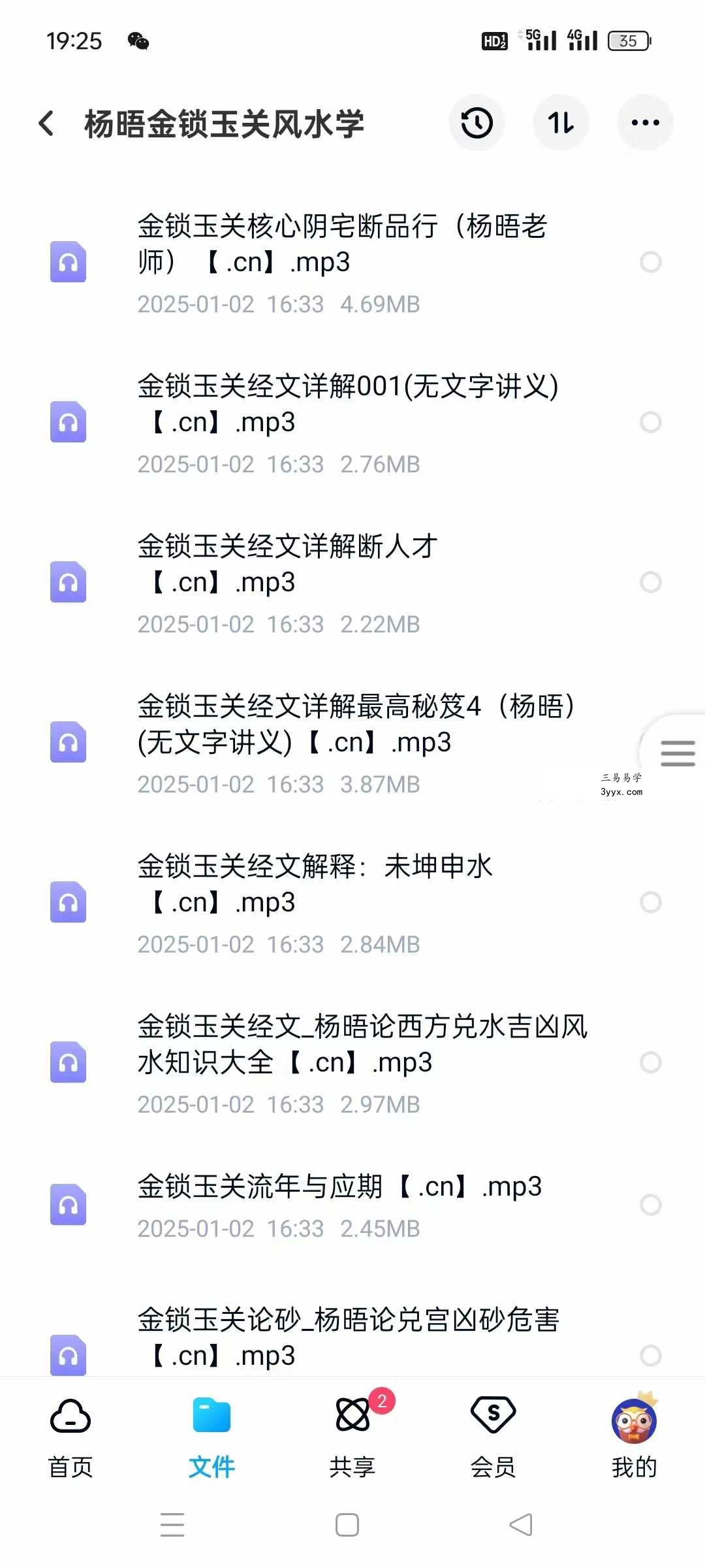 杨晤金锁玉关风水学49节录音+文档 资料图片