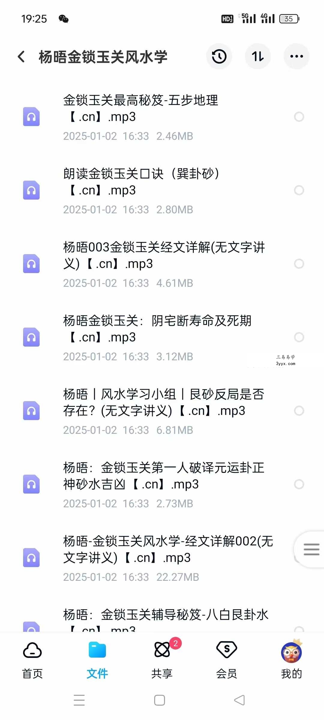 杨晤金锁玉关风水学49节录音+文档 资料图片