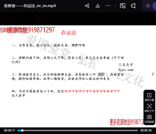 白云 张元帅飞捷报应张使者法 视频+文档 资料图片