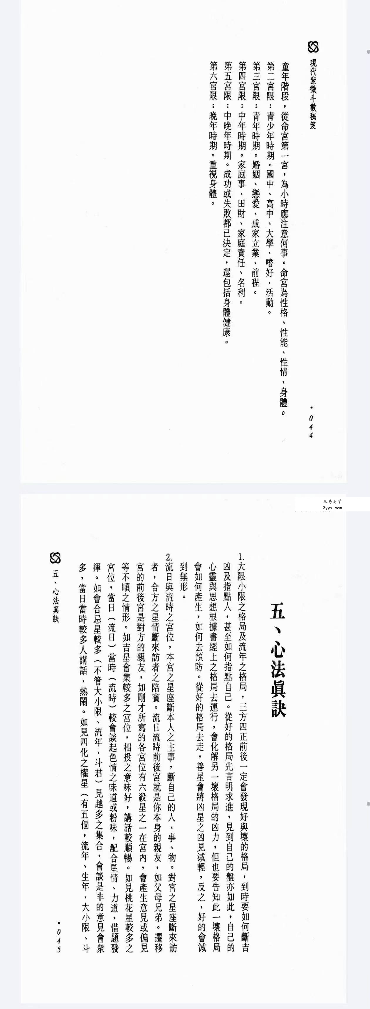 了无斋主《现代紫微斗数秘籍大公开》370页 资料图片