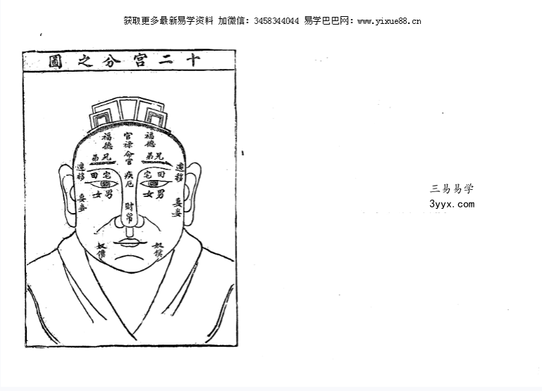 陆位崇《麻衣相法全书》76页 资料图片