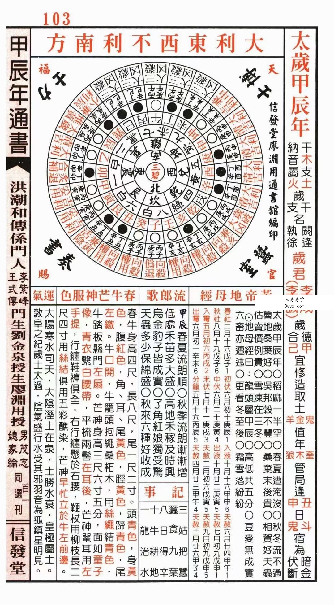 信发堂《廖渊用通书便览》454页 资料图片