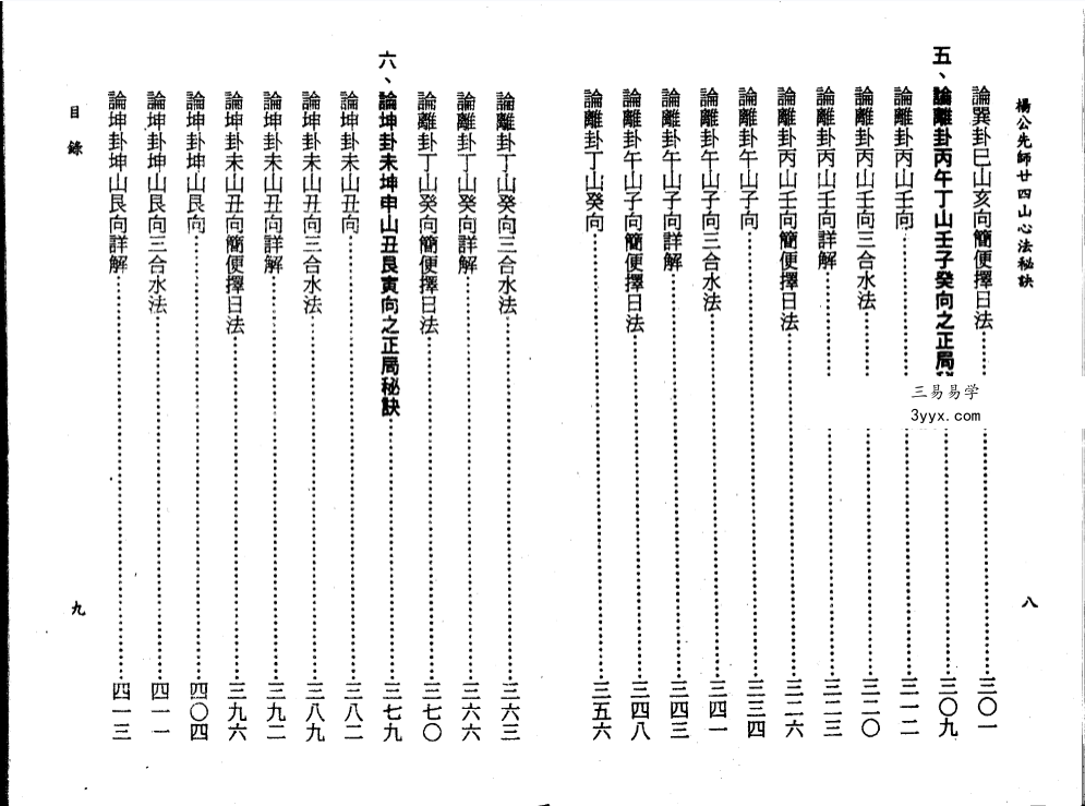杨太雄《杨公先师心法秘笈》上册+下册 资料图片