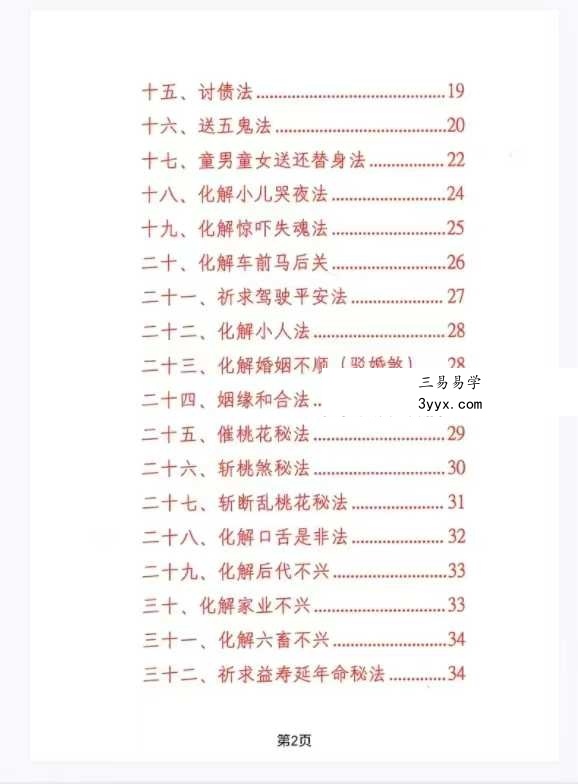 《阴阳化解秘法》悟易斋 155页 资料图片