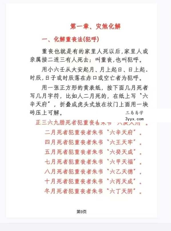 《阴阳化解秘法》悟易斋 155页 资料图片