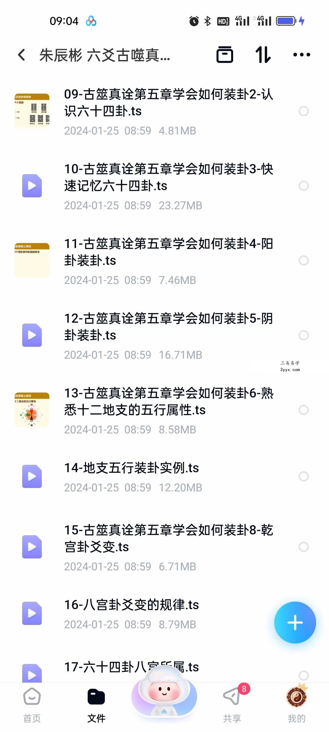 朱辰彬 六爻古噬真传视频84集 资料图片