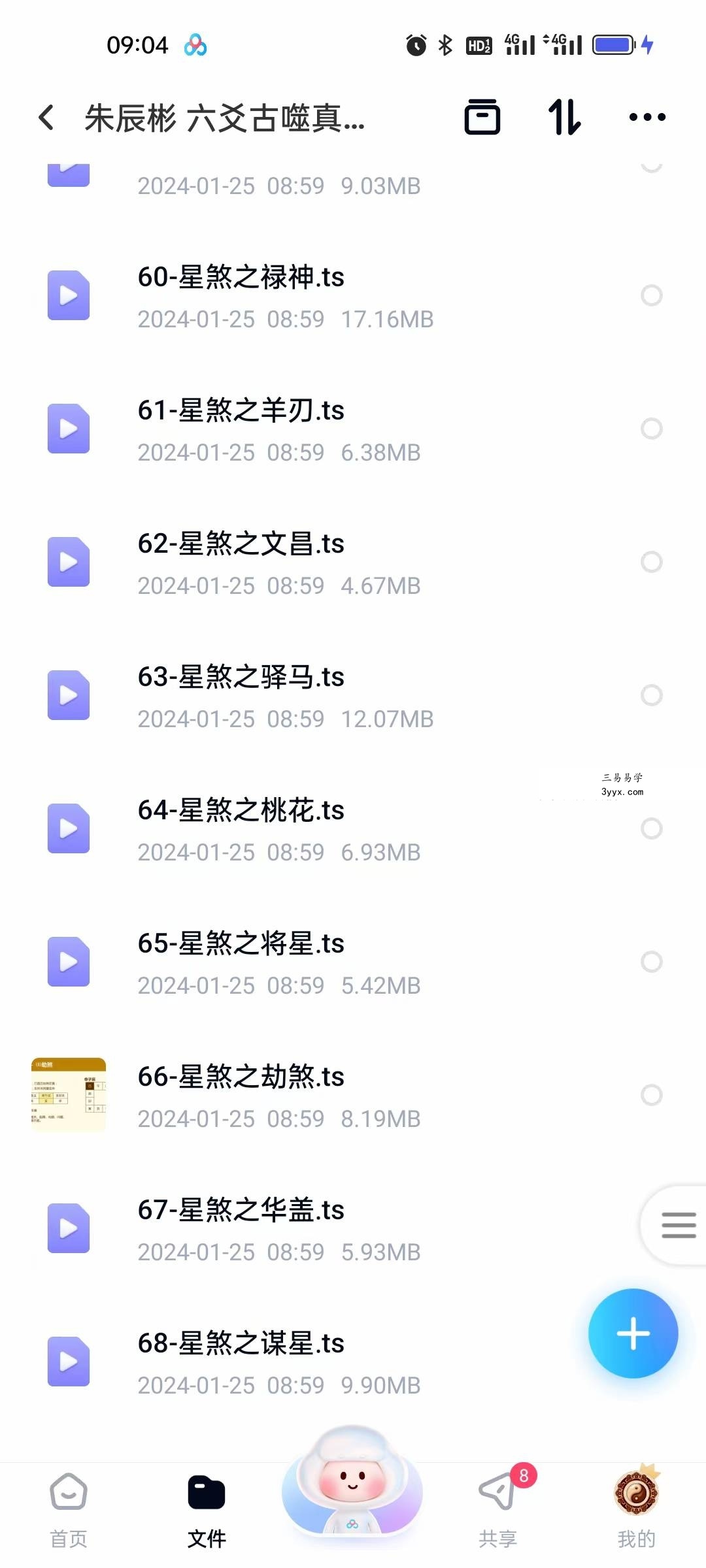 朱辰彬 六爻古噬真传视频84集 资料图片