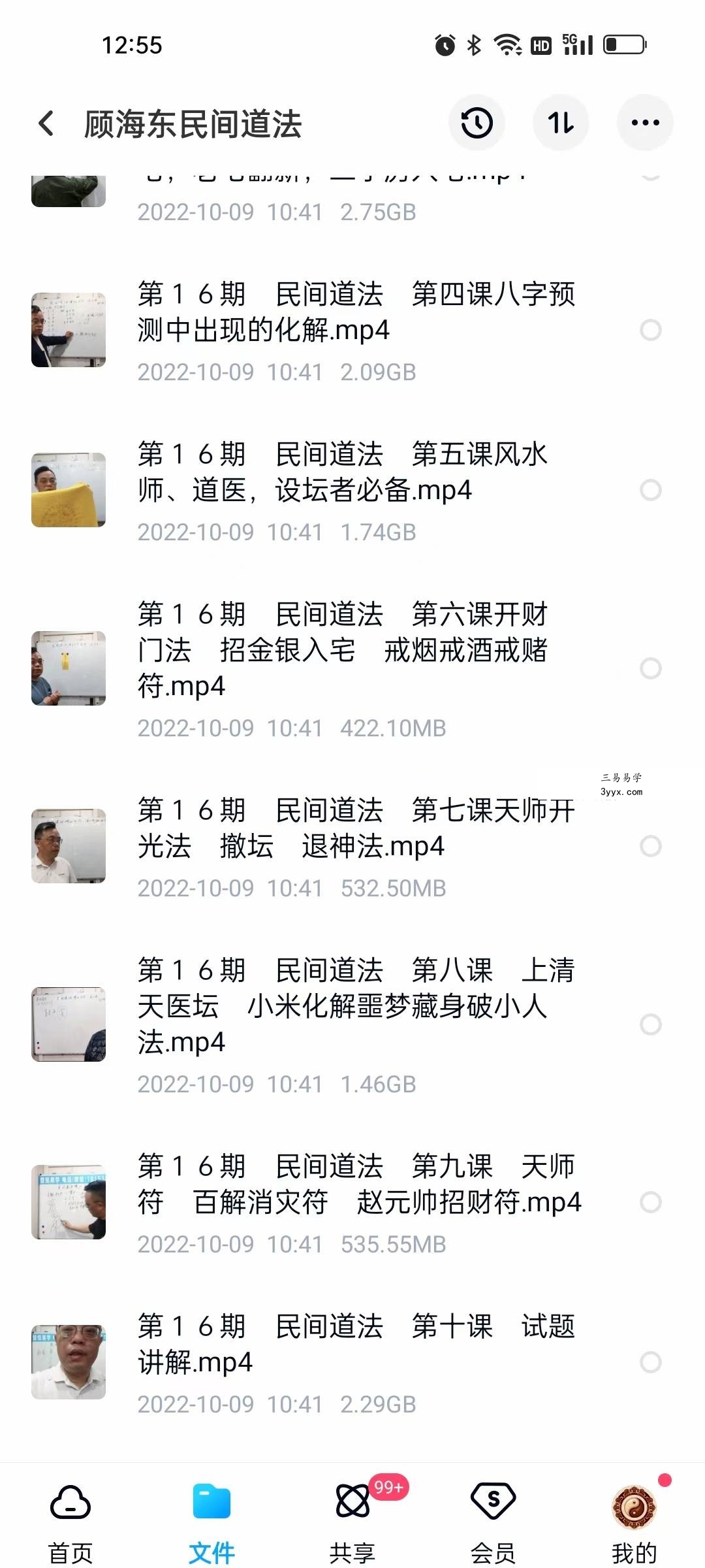 顾海东 民间实战道法集锦10课 资料图片