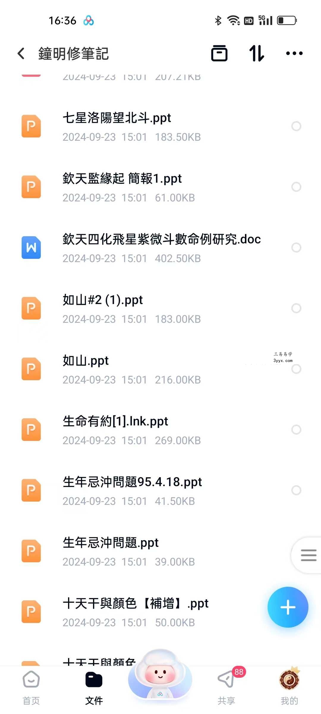 吕修全《紫微斗数诀要》+（蔡明宏名徒）钟明修《课堂笔记》 资料图片