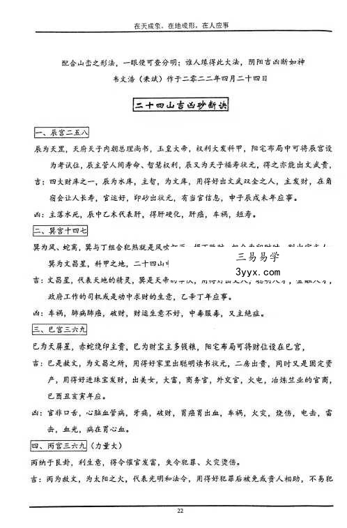 《韦氏天星风水秘法》148页 资料图片