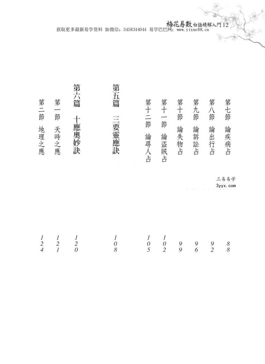 林信铭《梅花易数白话精解入门》188页 资料图片