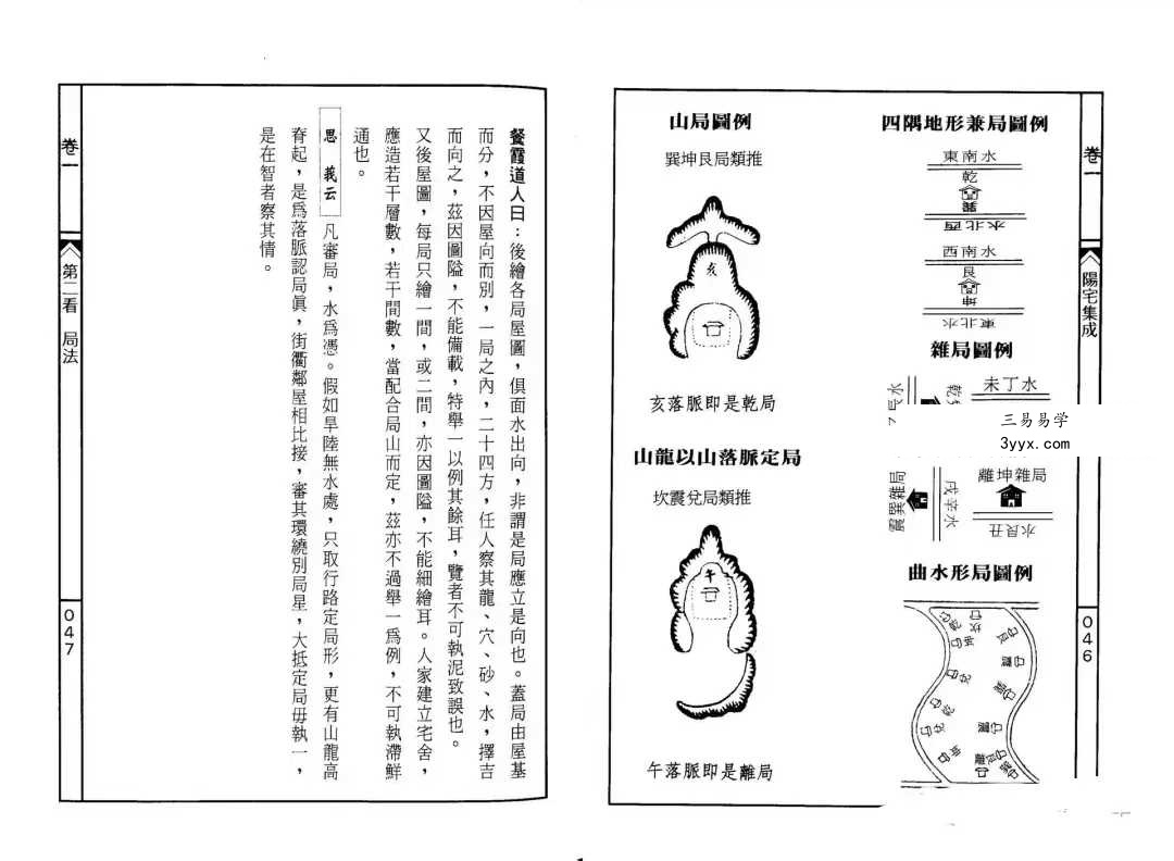 餐霞道人 姚廷銮《阳宅集成-看宅十八法》316页 资料图片