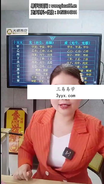 夏光明弟子 郭舒涵  德福《天干喜忌细论点窍》 7小时20分长视频1集+文档 资料图片