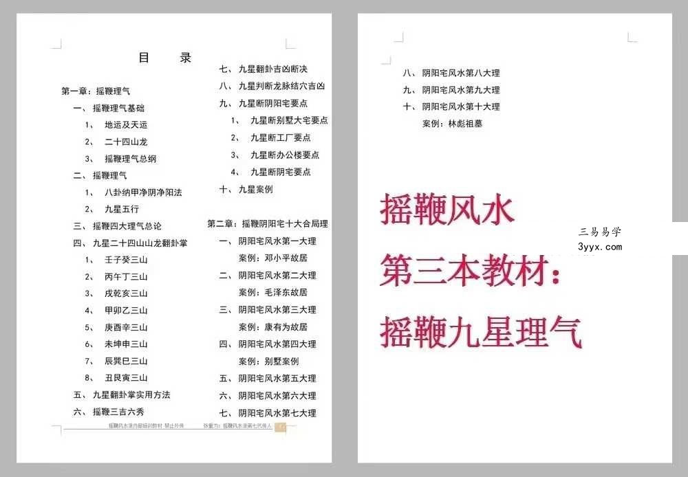 奏伦诗祖师 张重为皇家摇鞭风水《摇鞭风水峦头秘法消砂纳水》9本 资料图片