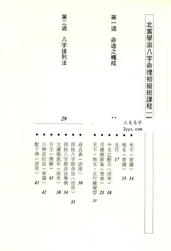 韩雨墨 北宸学派《命理入门》258页 资料图片