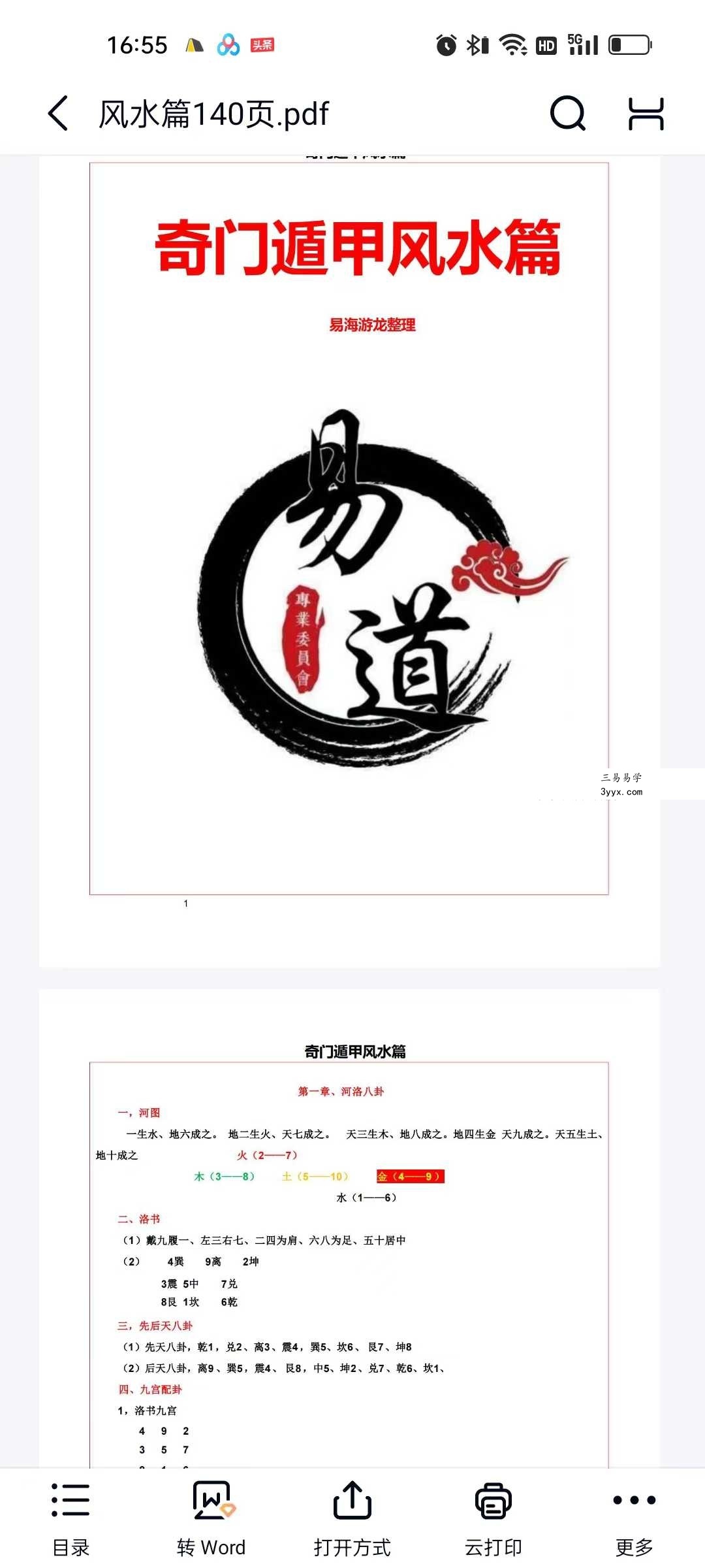 易海游龙《阴盘奇门绝学》6本合集 资料图片