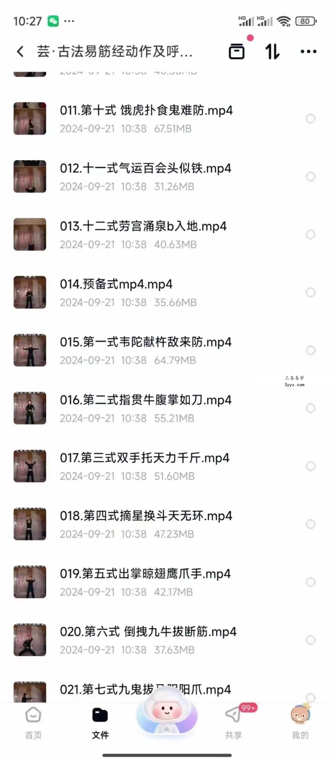 芸·古法易筋经动作及呼吸详解26集 资料图片