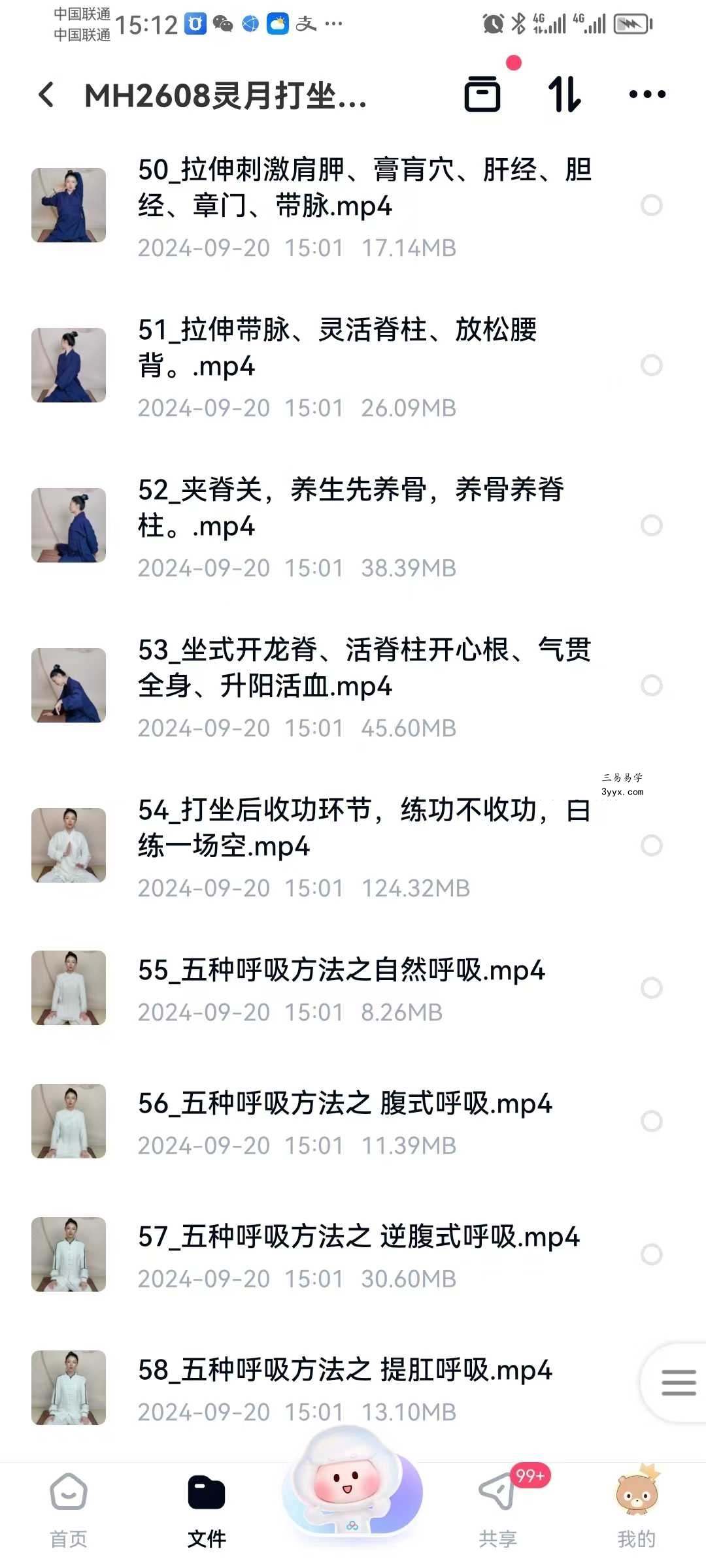 灵月打坐双盘系统课程 灵月打坐修养62集 资料图片