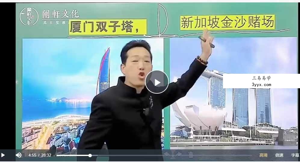 阐轩文化 张仪易学班之风水学7集 资料图片