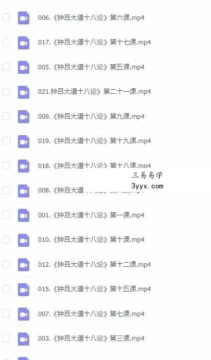 《钟吕大道十八论》21集-破译钟离权传给吕洞宾的十八个“道密” 资料图片