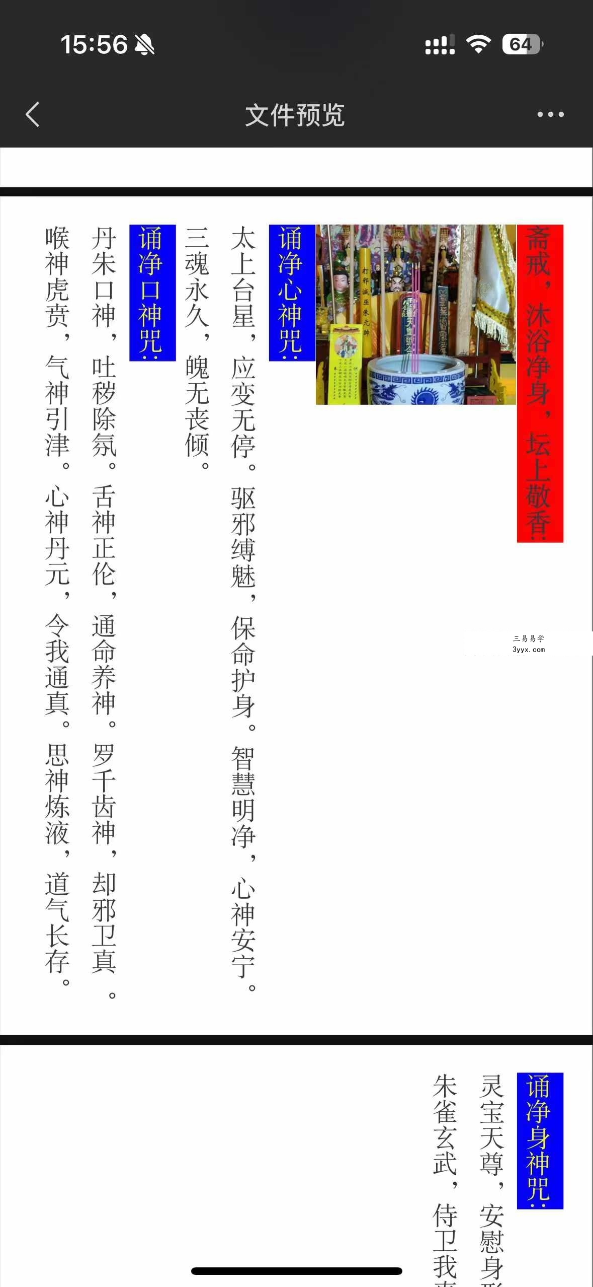 正一天师符箓秘法103页 资料图片