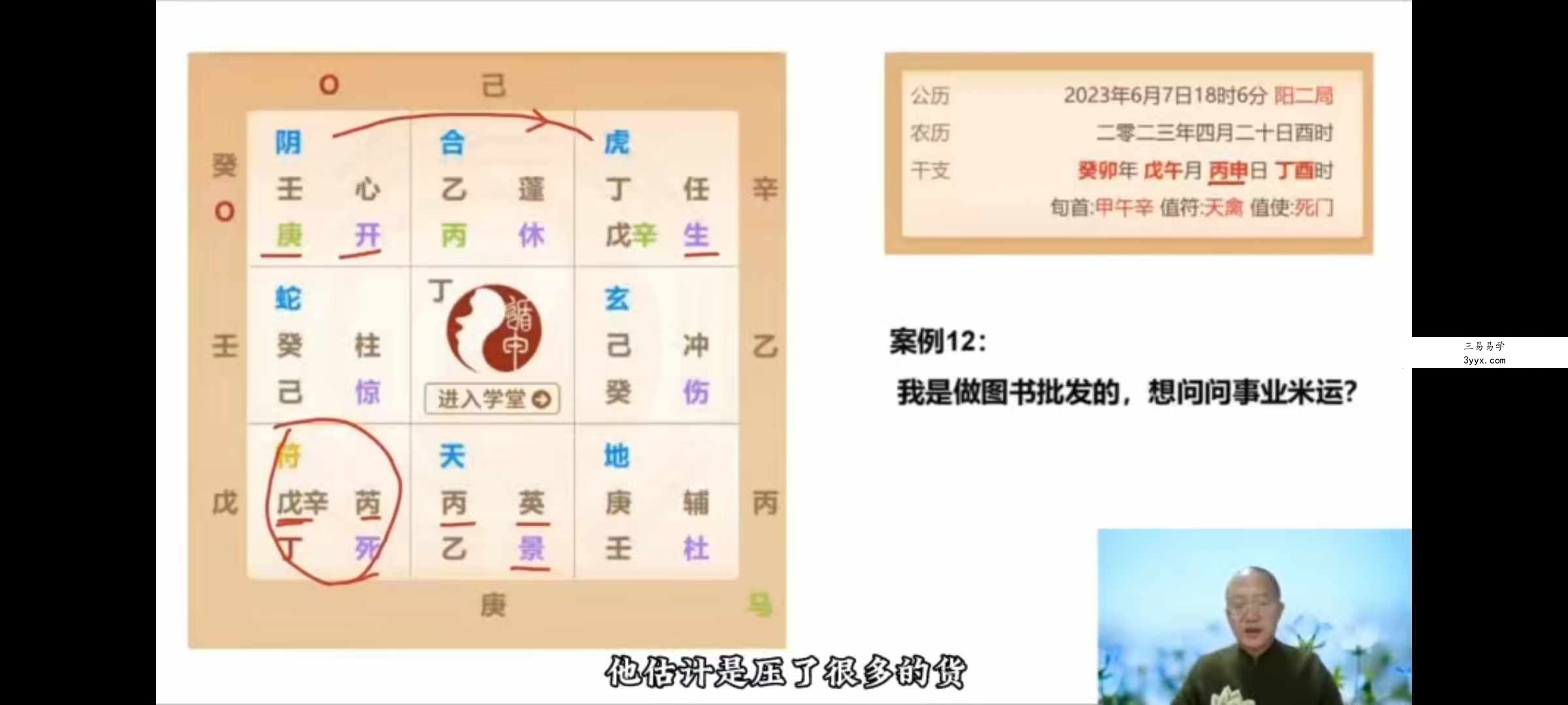 梁彦东遁甲堂主 5月实战案例集+6月应用案例集 6集 资料图片