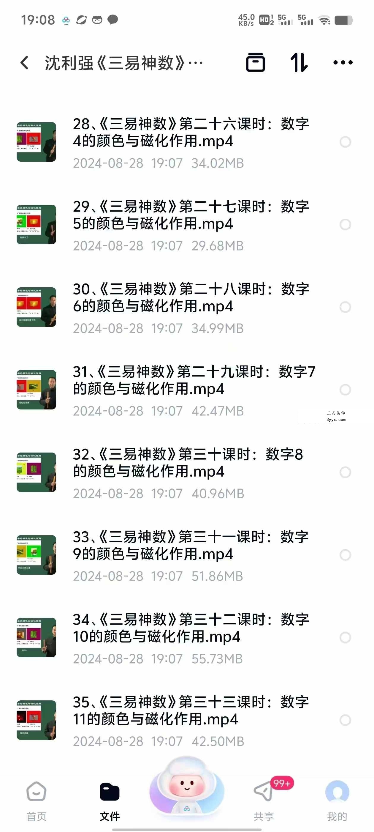 沈利强《三易神数》35集 资料图片