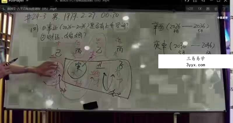 崔国文《2024年八字面授‮直班‬播》4天课程8集 资料图片