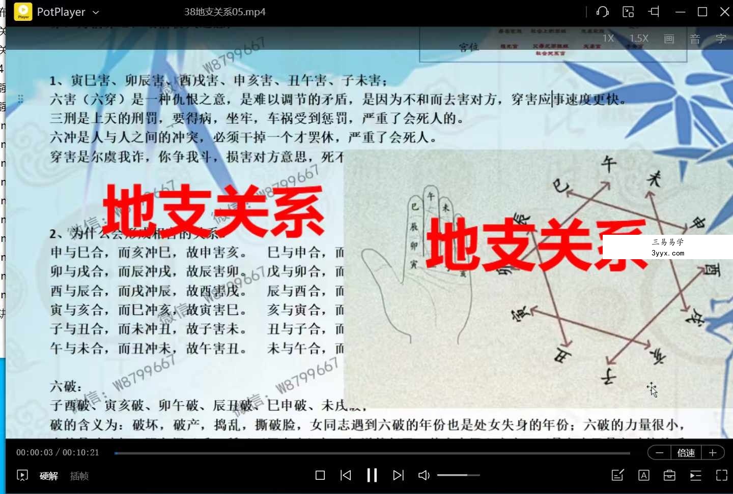 易小生四柱课程及风水布局（无进阶套路）全科班课八字全科班44集 资料图片