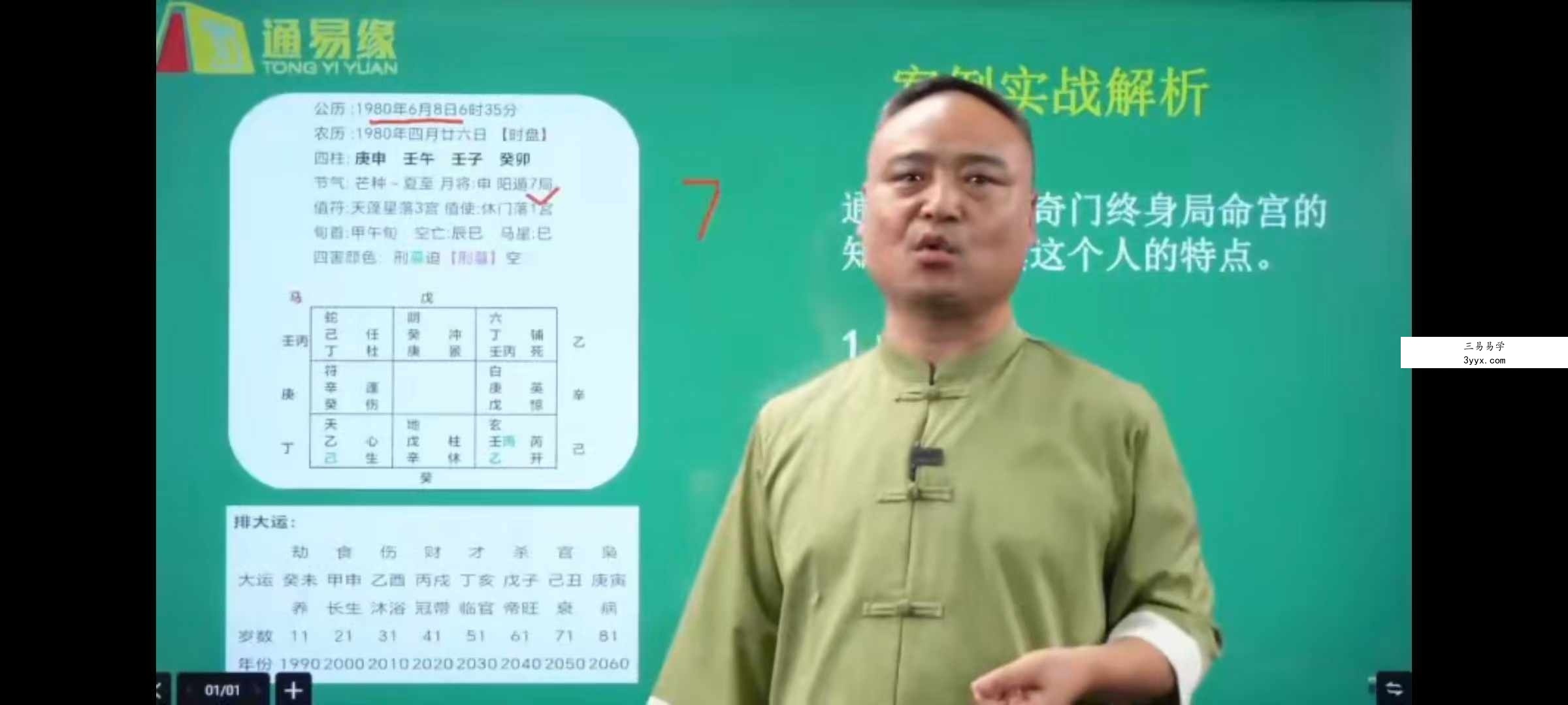 一峰老师 奇门遁甲传承班50集 资料图片