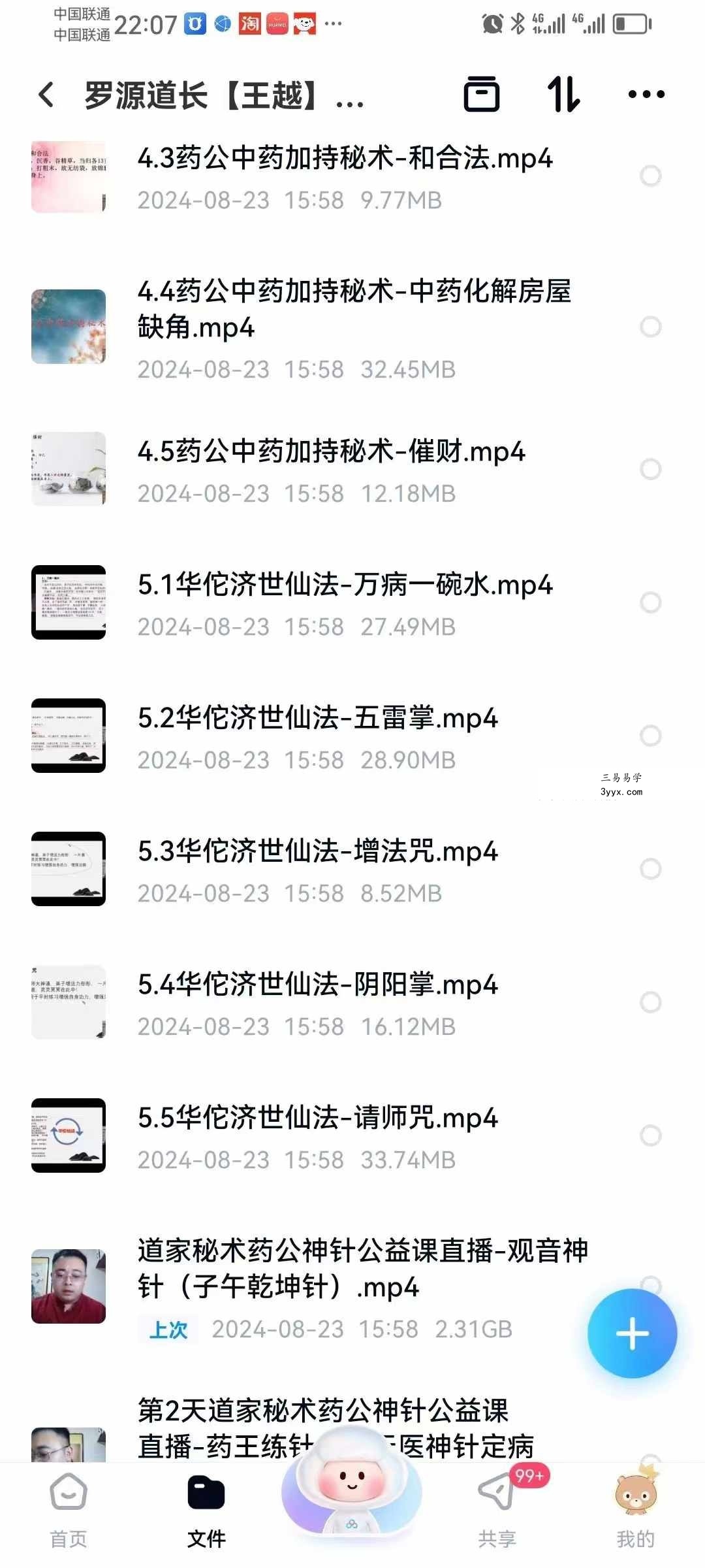 罗源道长【王越】道家秘术药公神针199网课 资料图片