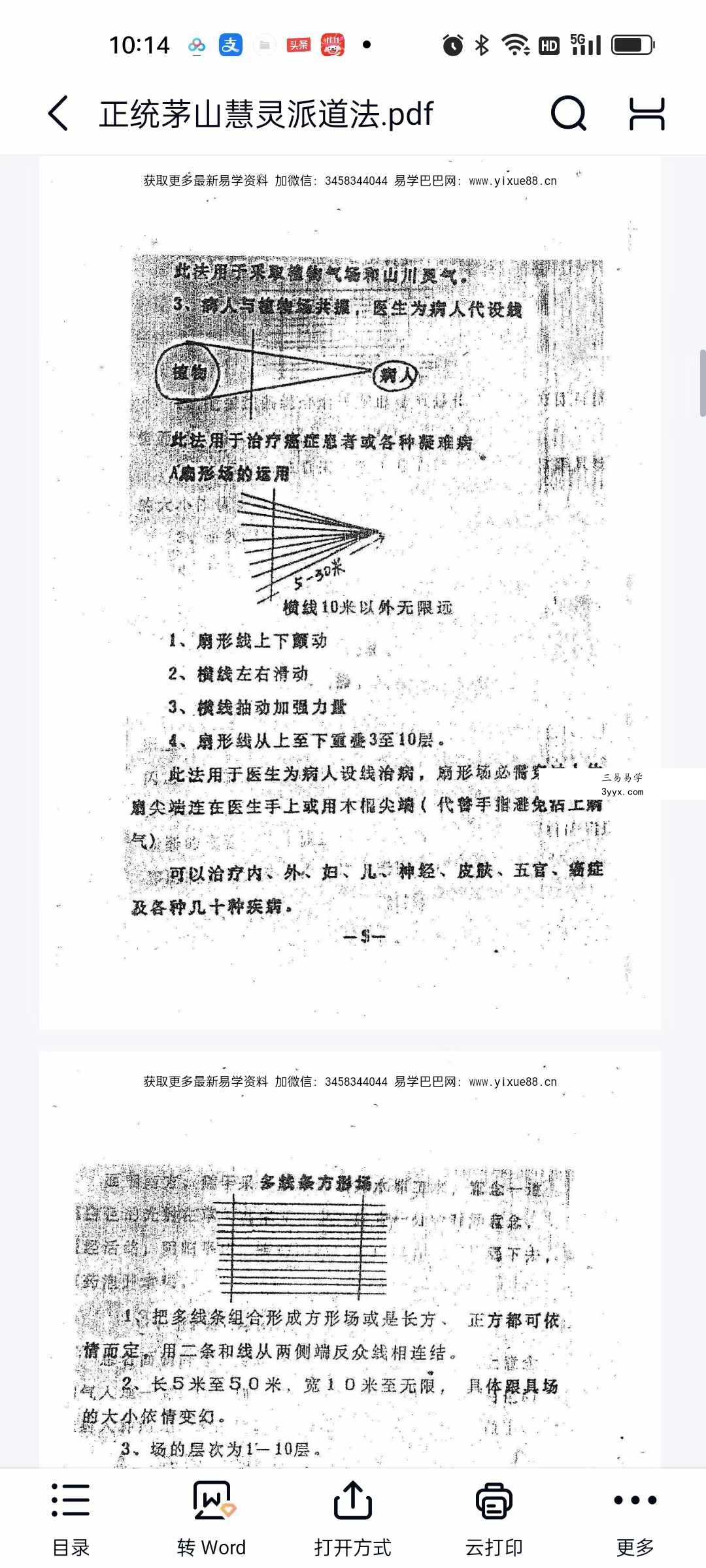 孙惠民 正统茅山慧灵派道法37页 资料图片