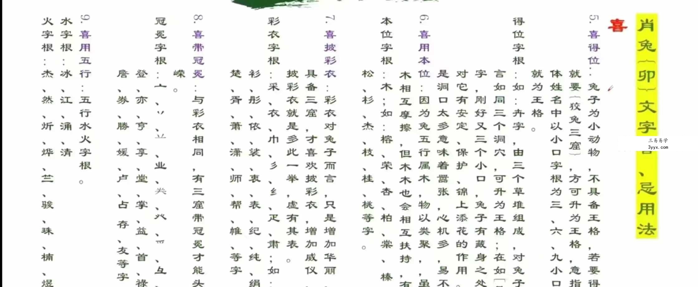 凌贺依宸汉字姓名学29集 资料图片