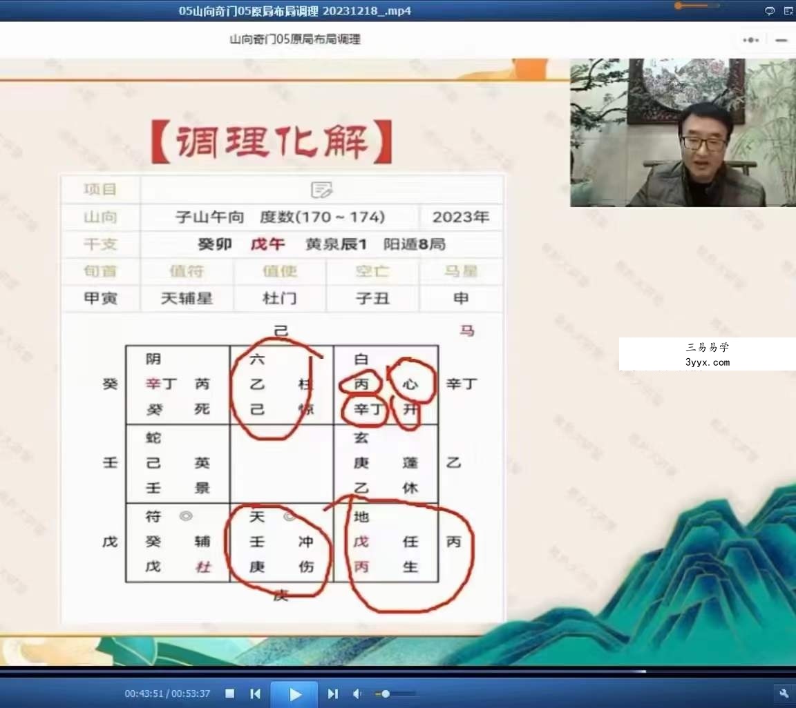 重磅好课：于城道 奇门遁甲内训弟子班视频4套合集完整版 资料图片