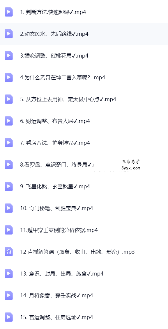 逍遥张老师国学课程网络班教学视频46集 资料图片