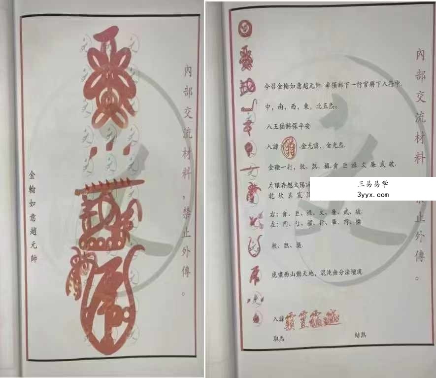 《邱派元帅符秘全》三十六帅书符仪轨 44页 资料图片