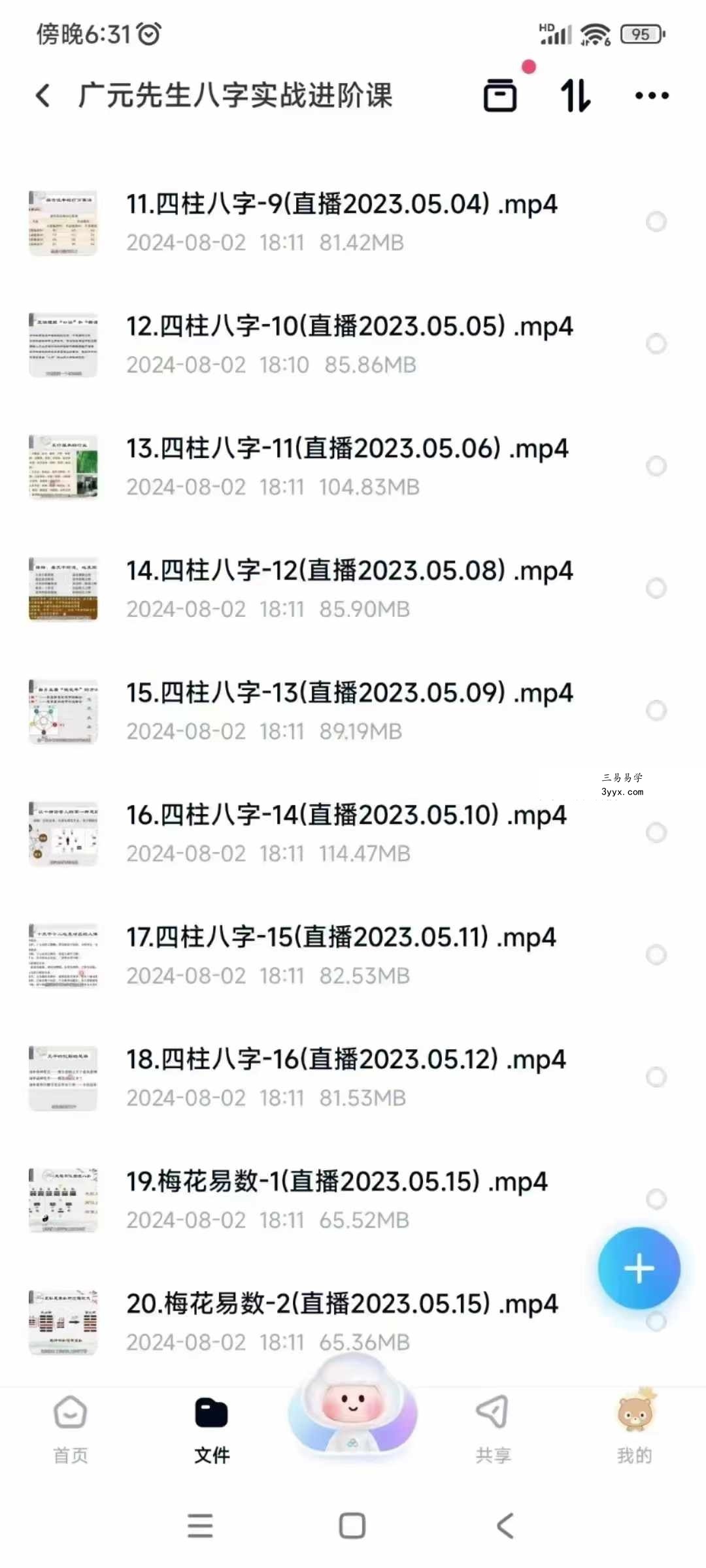 广元先生八字实战进阶课25集 资料图片