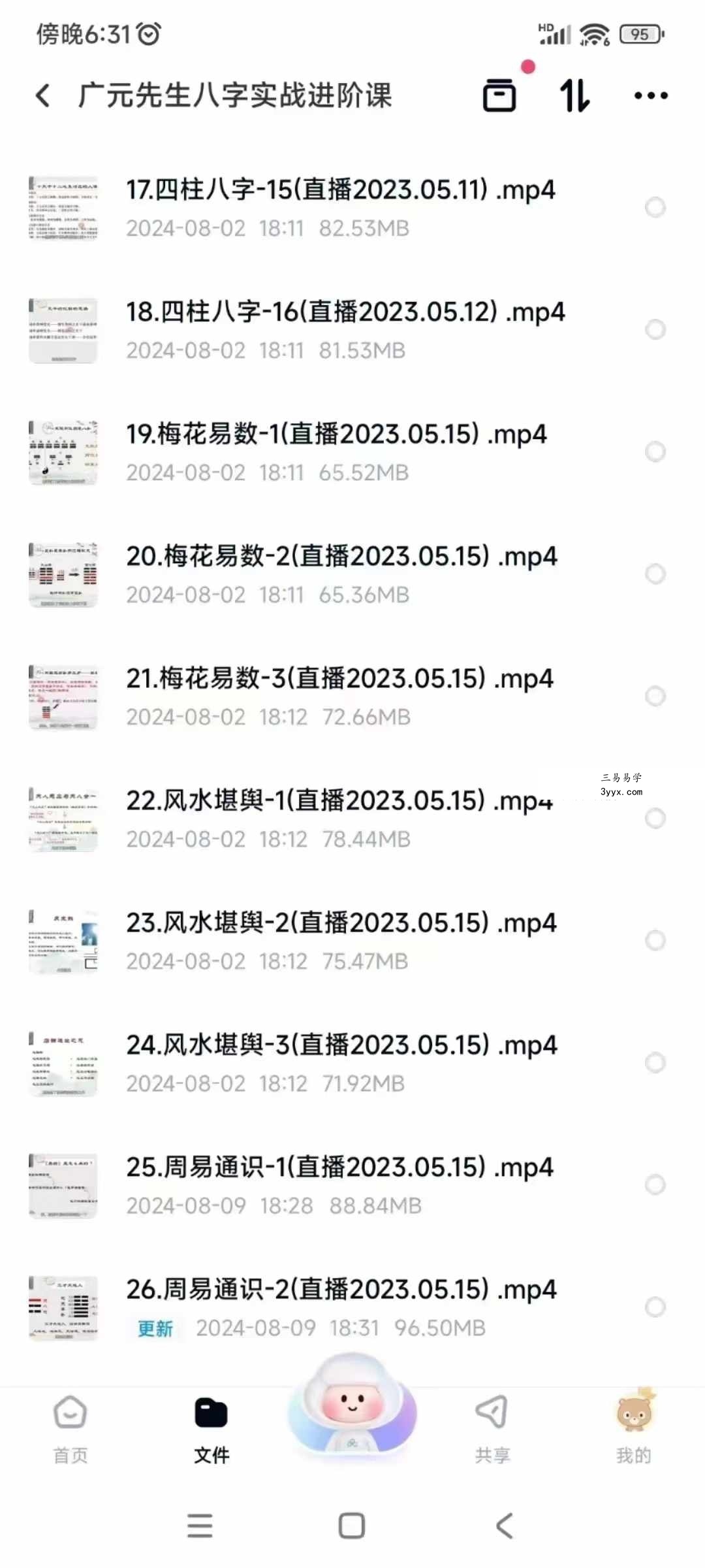 广元先生八字实战进阶课25集 资料图片