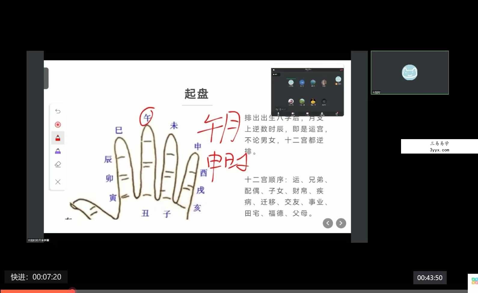 云起时 太公奇门初级班5集视频+文档 资料图片