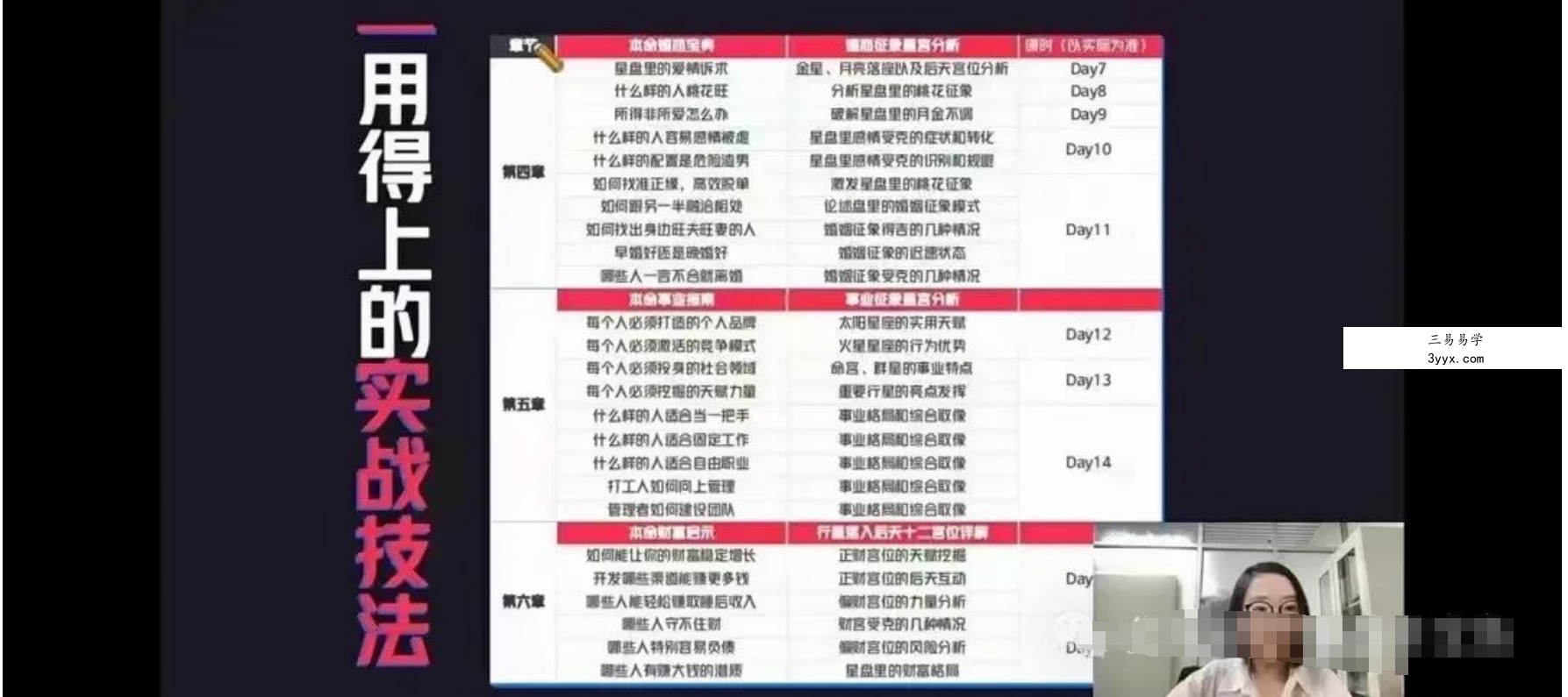 湛然星座林老师 23年最新课程人生战略启航课 16节课 每节课1.5-2小时内容饱满 资料图片
