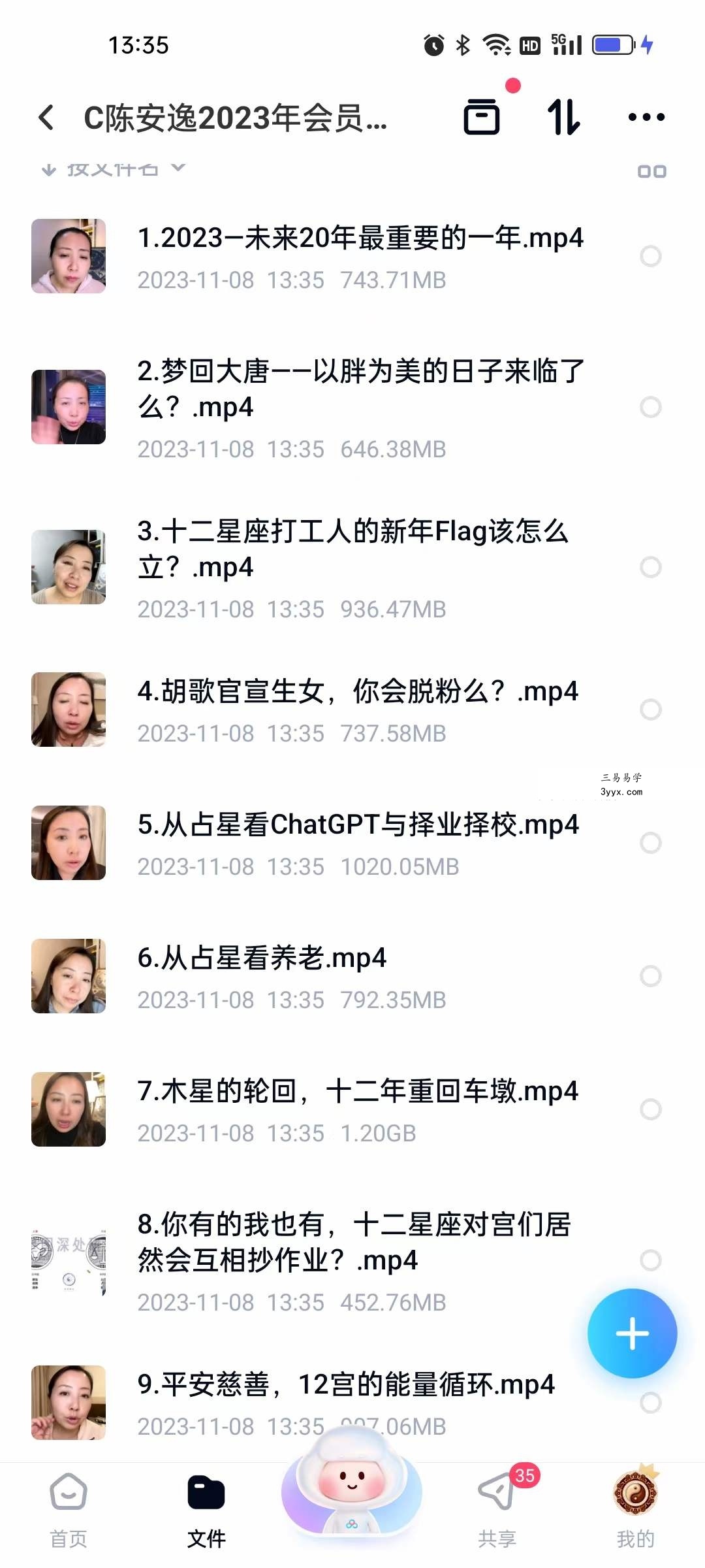 陈安逸2023年会员沙龙专栏37集 资料图片