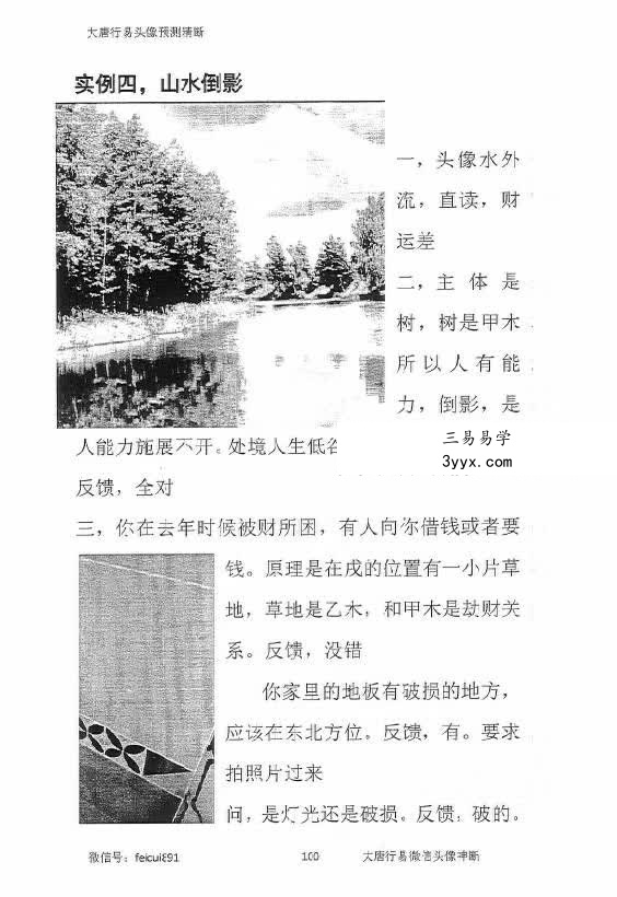 唐友权 大唐行易微信头像精断预测法 233页 资料图片