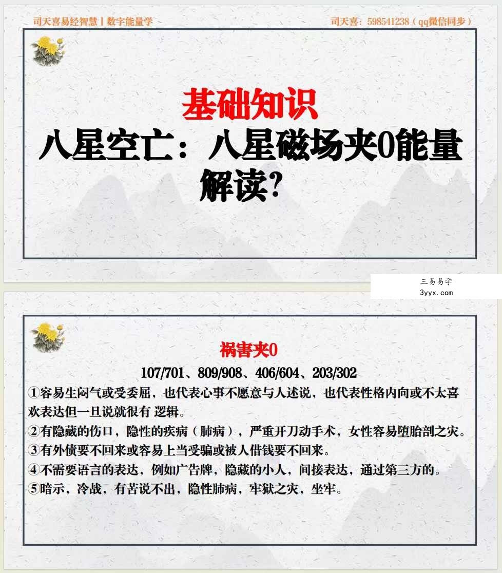 司天喜《八星数字能量学》340页 资料图片