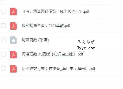 风夏 河洛理数11集视频+资料 资料图片
