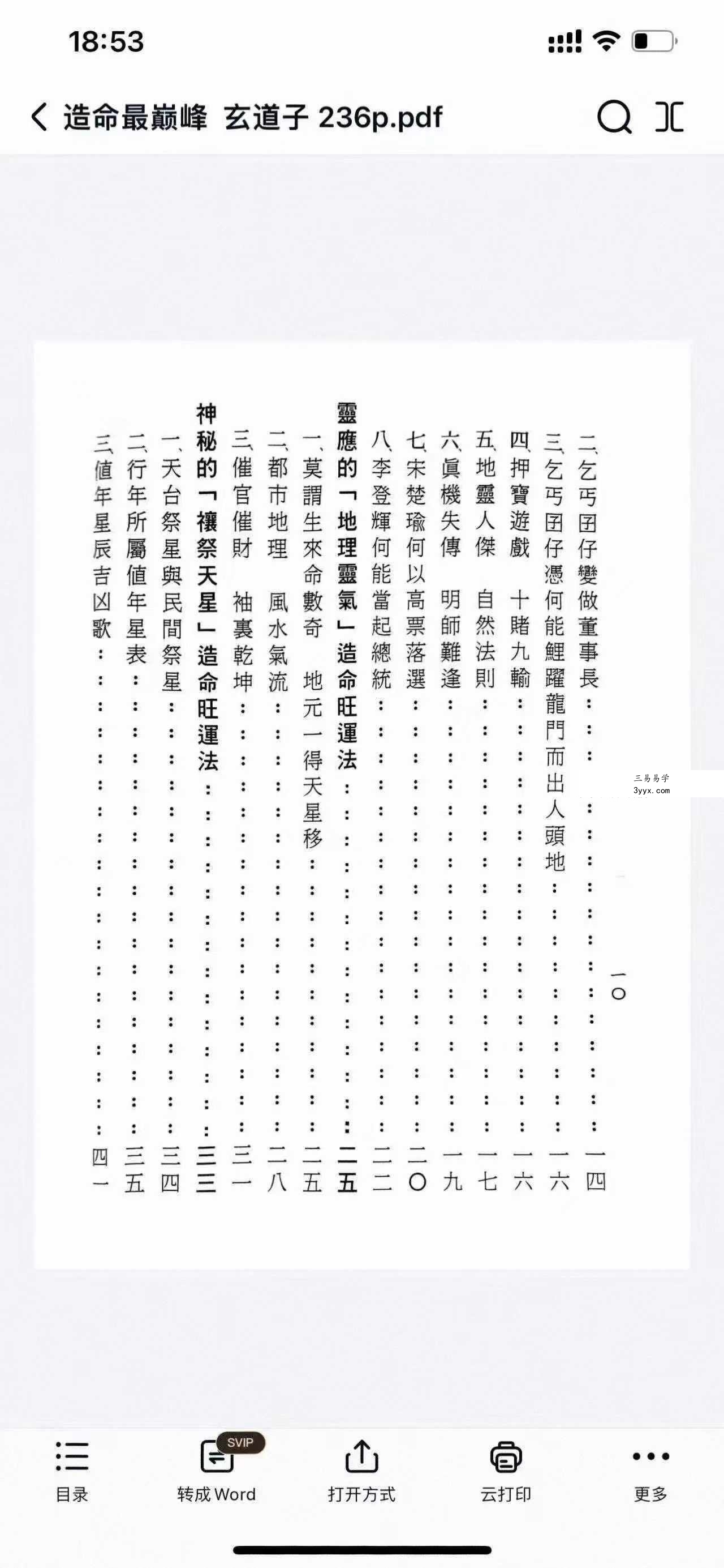 玄道子《造命最巅峰》236页 资料图片