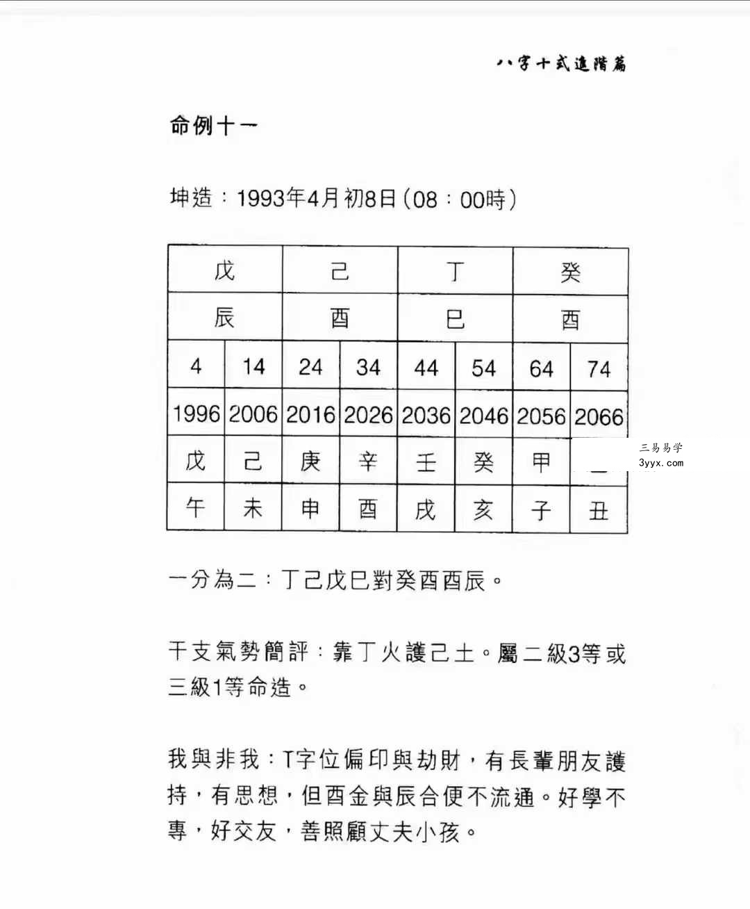 温民生 八字十式基础篇+进阶篇电子书 资料图片
