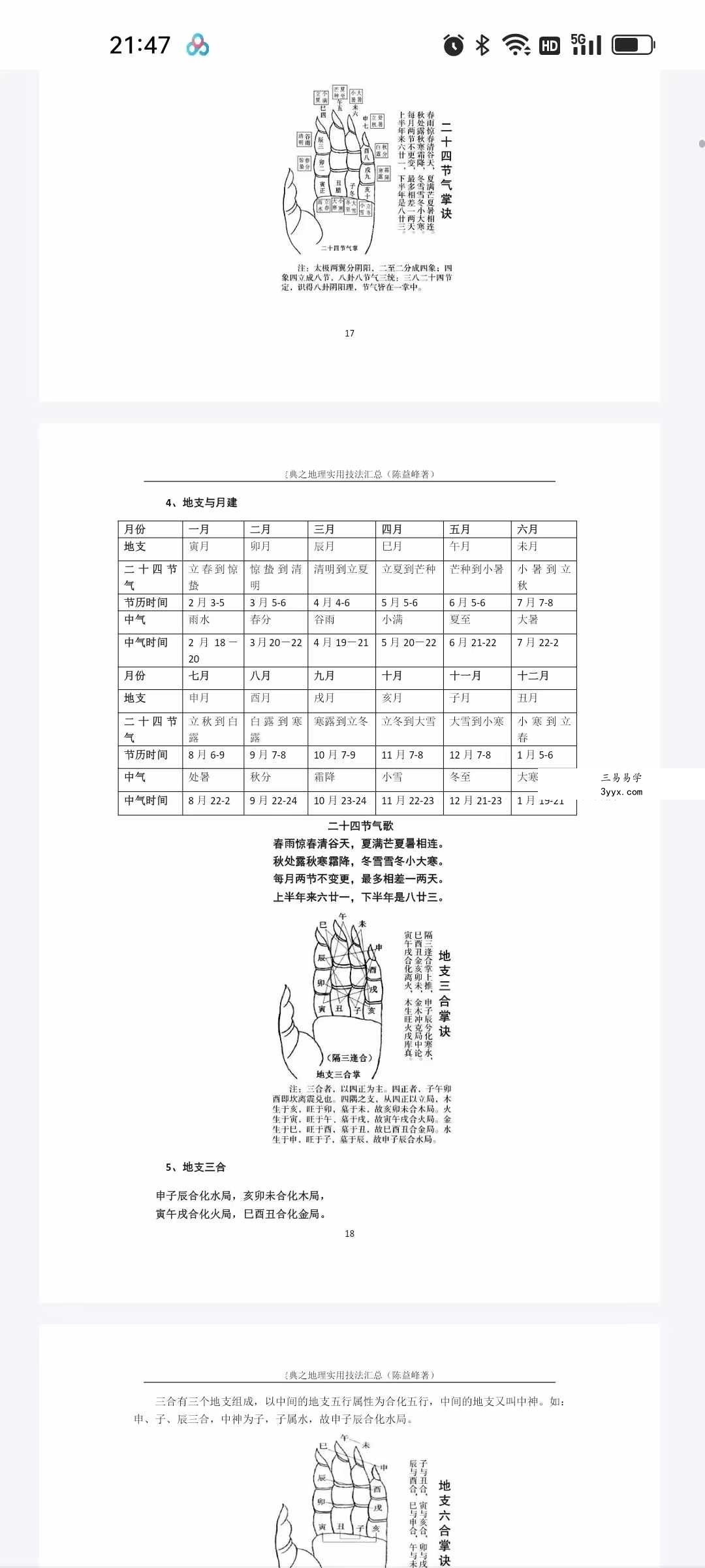 陈益峰《地理技法+罗盘注解+寻龙点穴图解》3本合集 资料图片