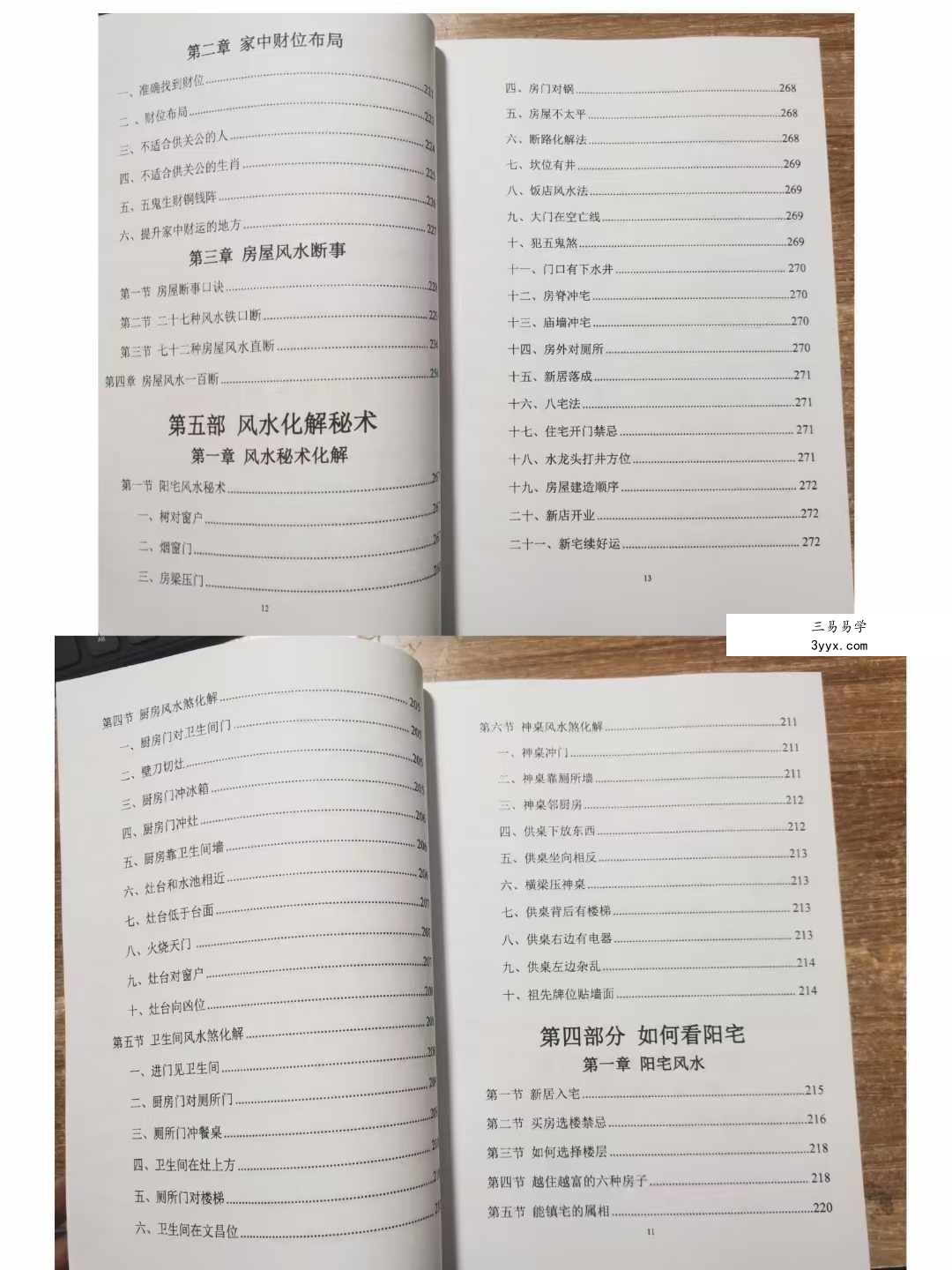 易学小乐《阳宅断事化解秘法、催官、催财、催丁、消灾》风水化解300页 资料图片