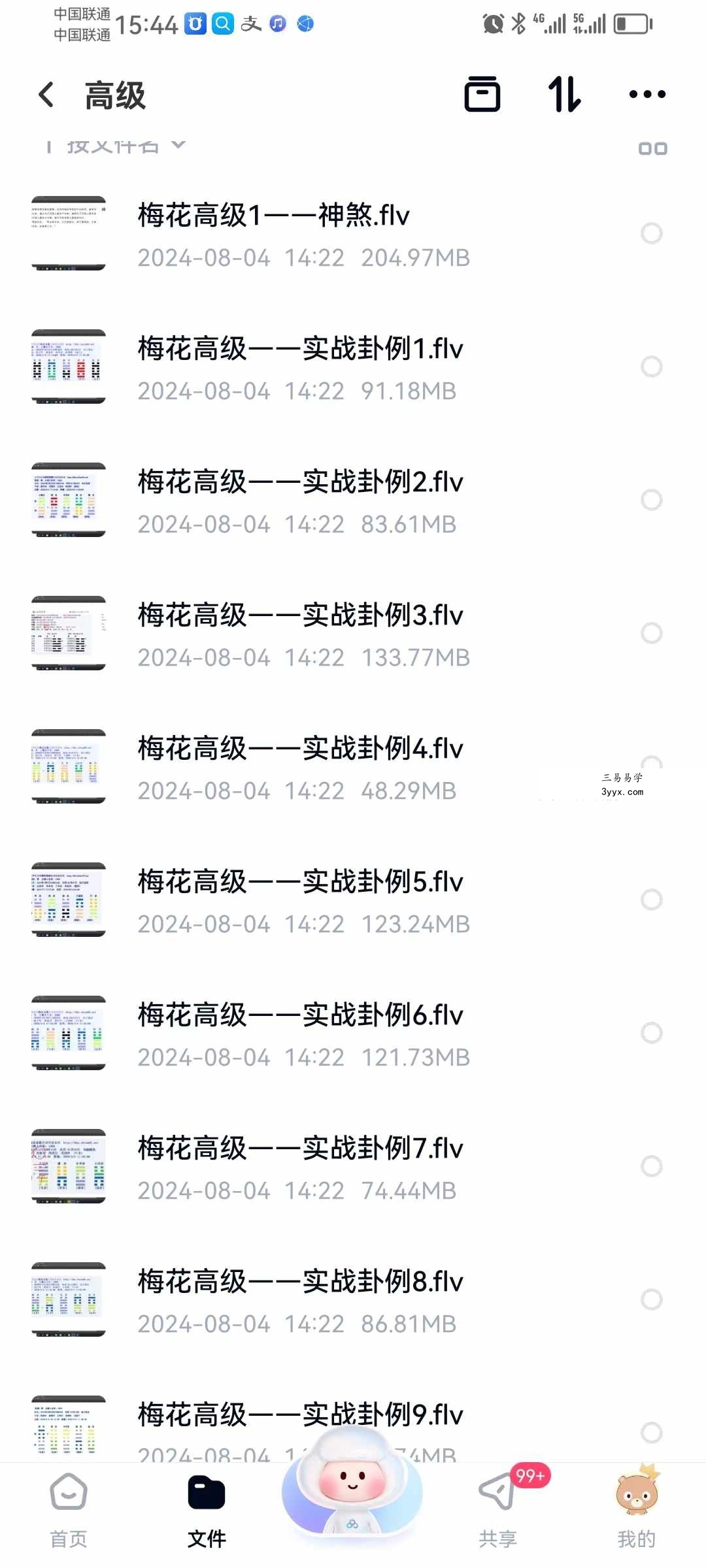 梅花易数微观论40集 基础到高级（跟传统梅花不同，注重十神干支作用） 资料图片