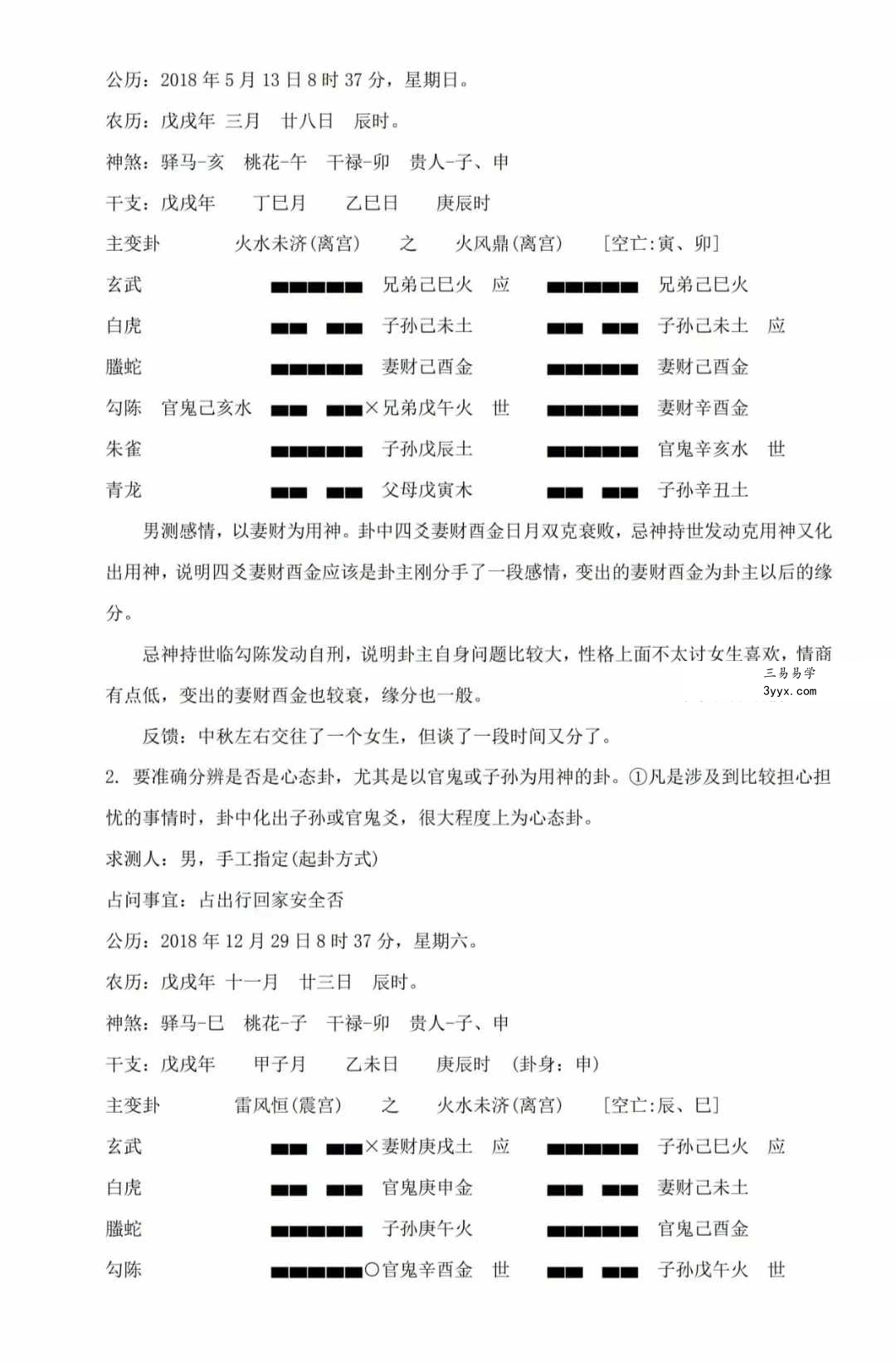 易青岚《六爻实战技法》153页 资料图片